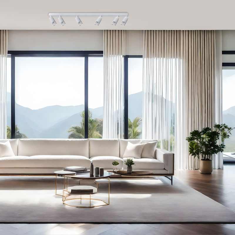 Milagro Vertical 6L ceiling lamp GU10 H 8.6cm