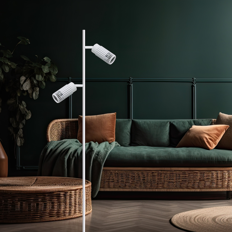 Milagro Vertical 2L floor lamp GU10 H 150cm