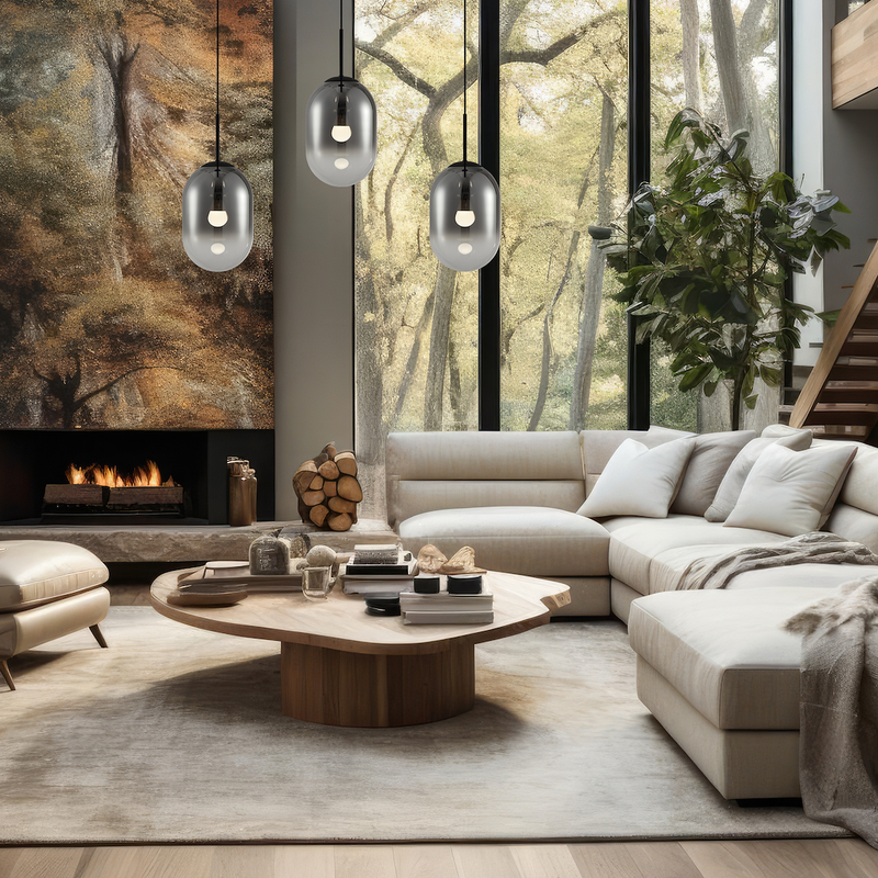 Milagro Alias 3L pendant lamp E14