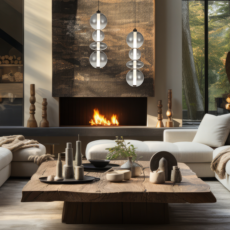 Milagro Daphne pendant lamp LED