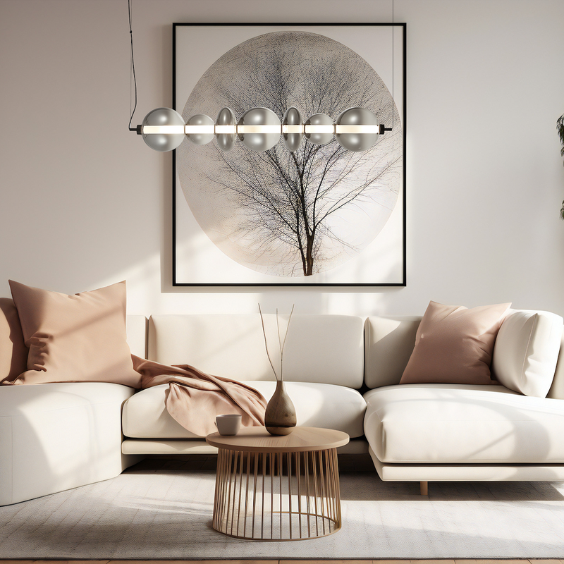 Milagro Daphne pendant lamp LED