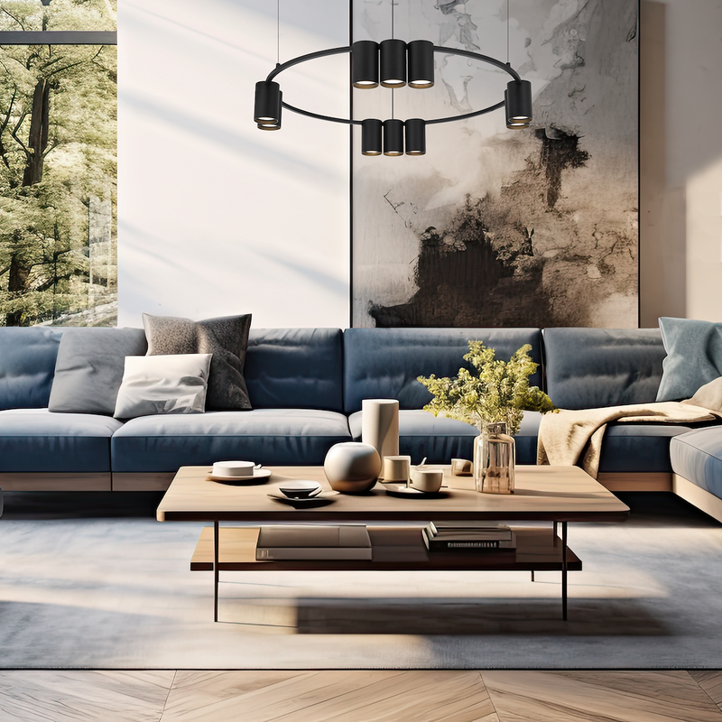 Milagro Genesis 10L pendant lamp GU10