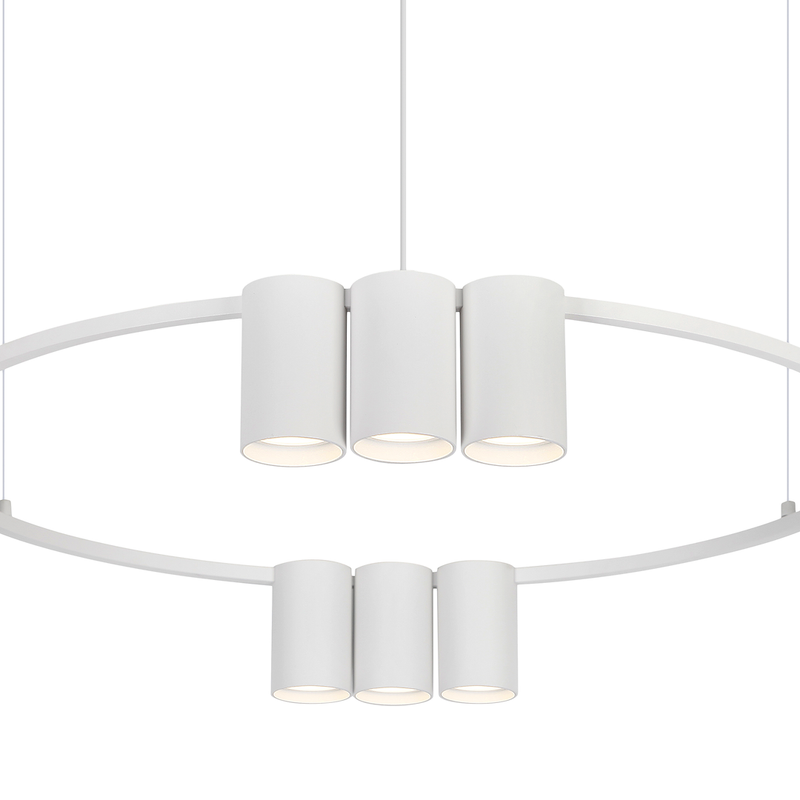 Milagro Genesis 10L pendant lamp GU10