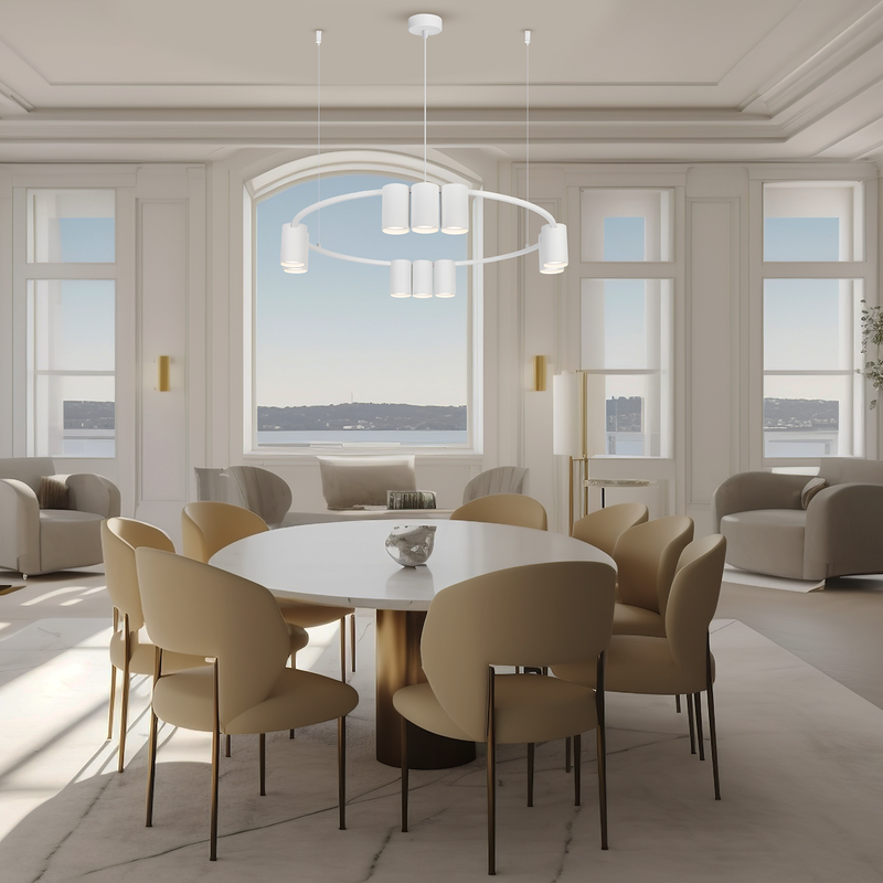 Milagro Genesis 10L pendant lamp GU10