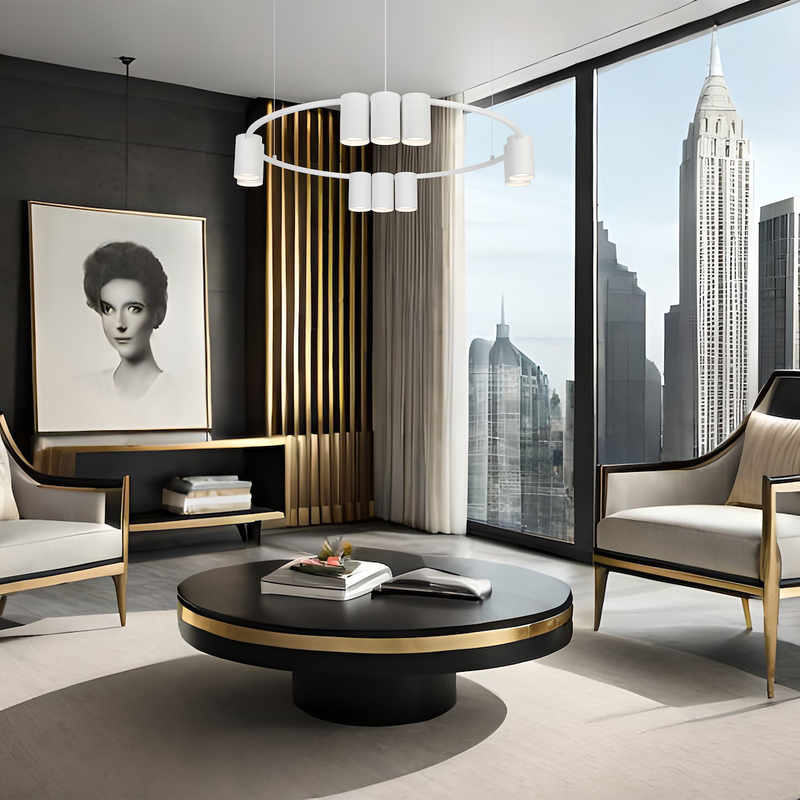 Milagro Genesis 10L pendant lamp GU10