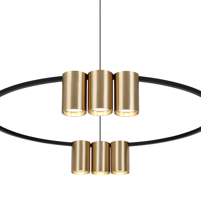 Milagro Genesis 10L pendant lamp GU10