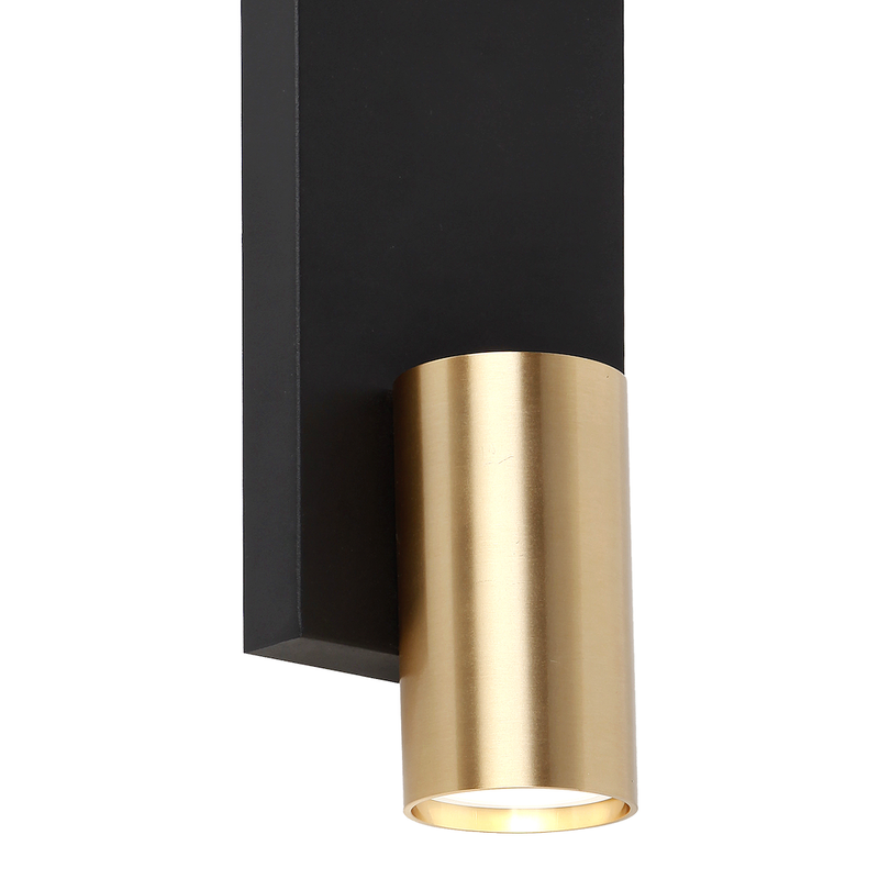 Milagro Genesis 1L wall sconce lamp GU10 H 27cm