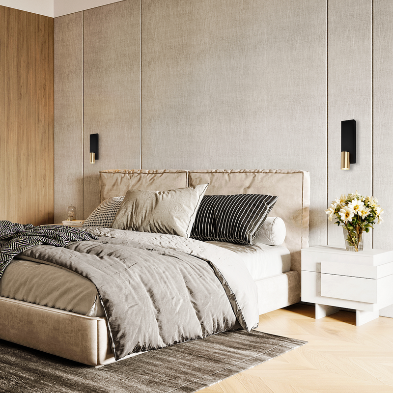 Milagro Genesis 1L wall sconce lamp GU10 H 27cm