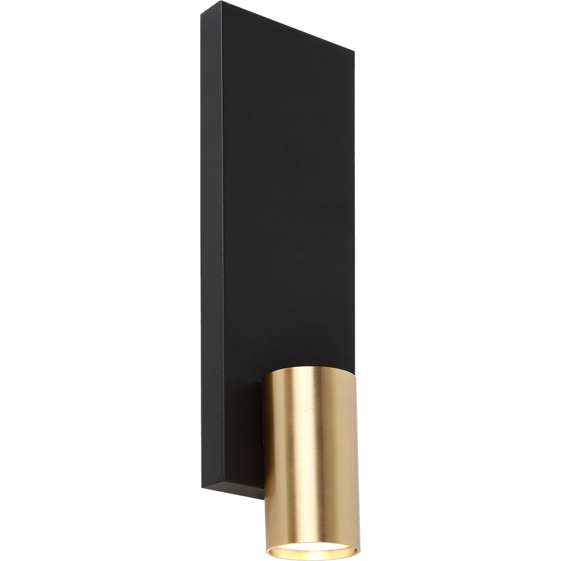 Milagro Genesis 1L wall sconce lamp GU10 H 27cm