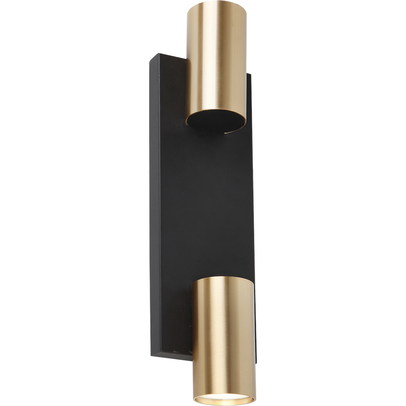 Milagro Genesis 2L wall sconce lamp GU10 H 44cm