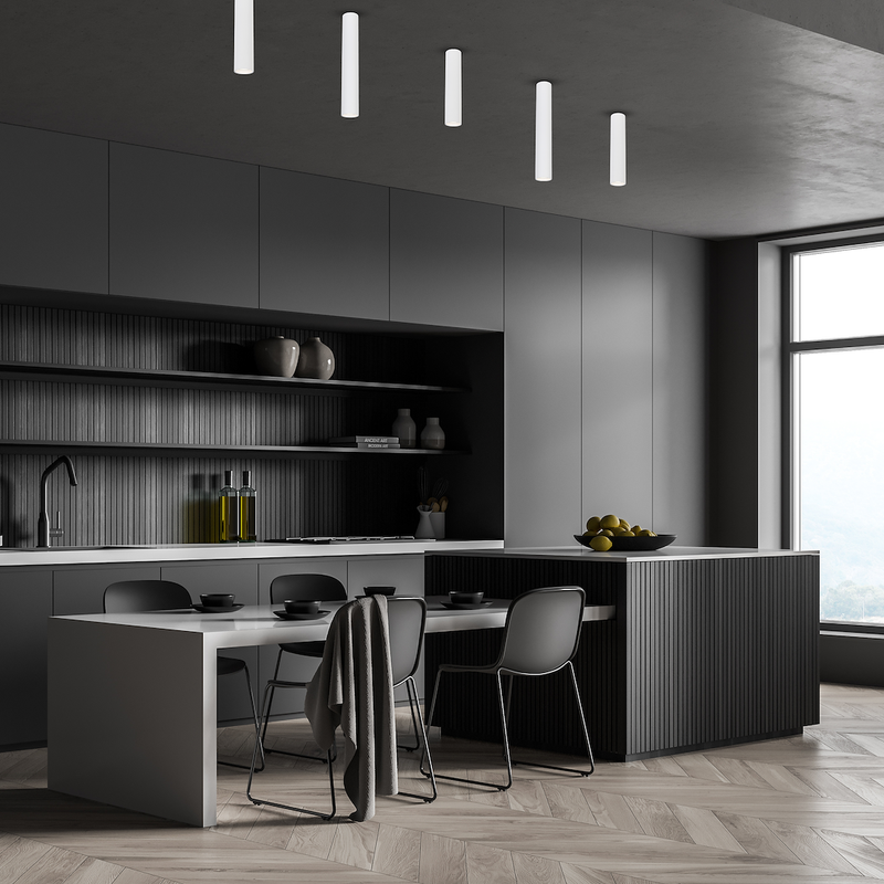 Milagro Genesis 1L ceiling spotlight GU10 H 40cm