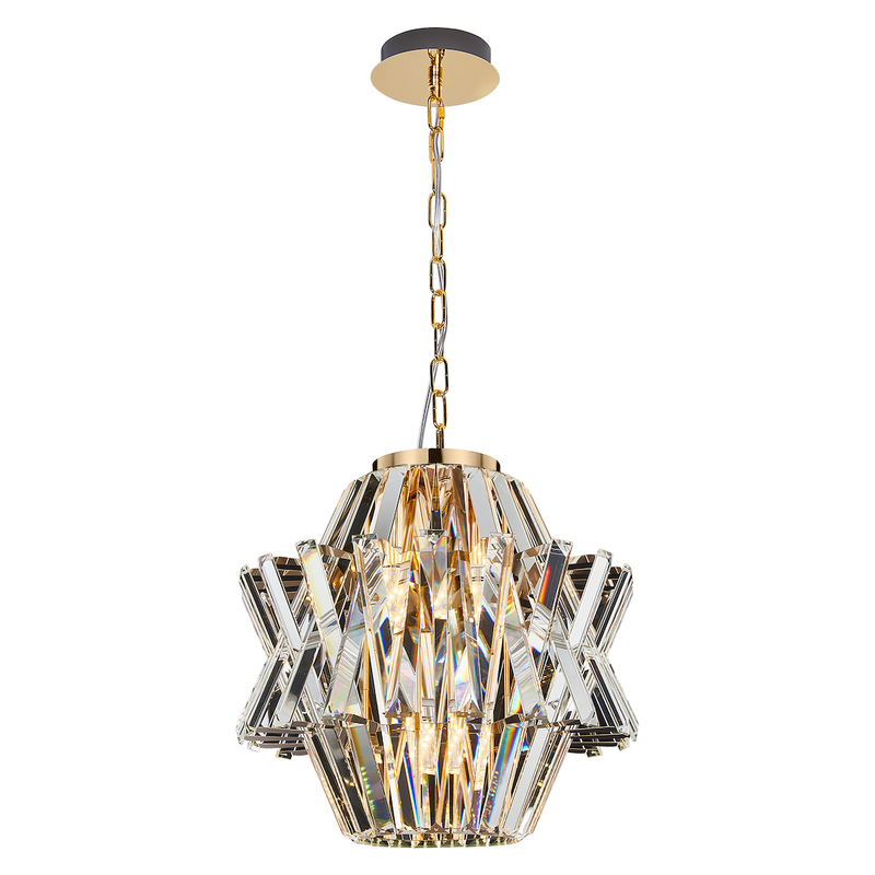 Milagro Crown 4L chandelier E14