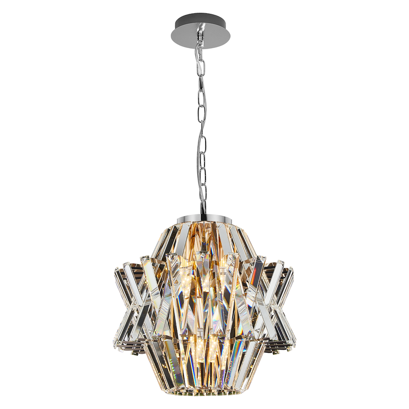 Milagro Crown 4L chandelier E14