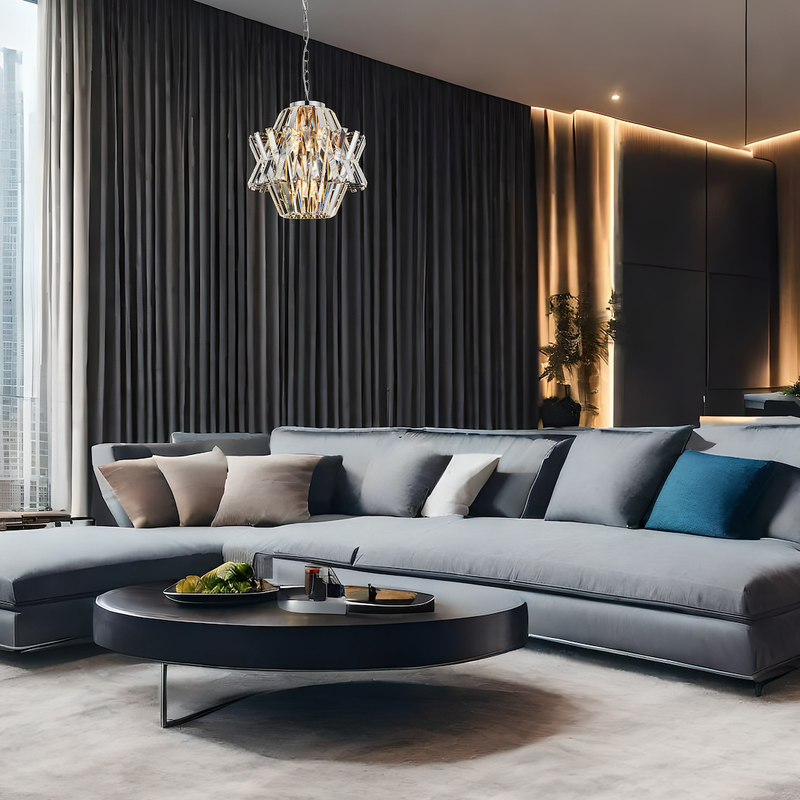 Milagro Crown 4L chandelier E14