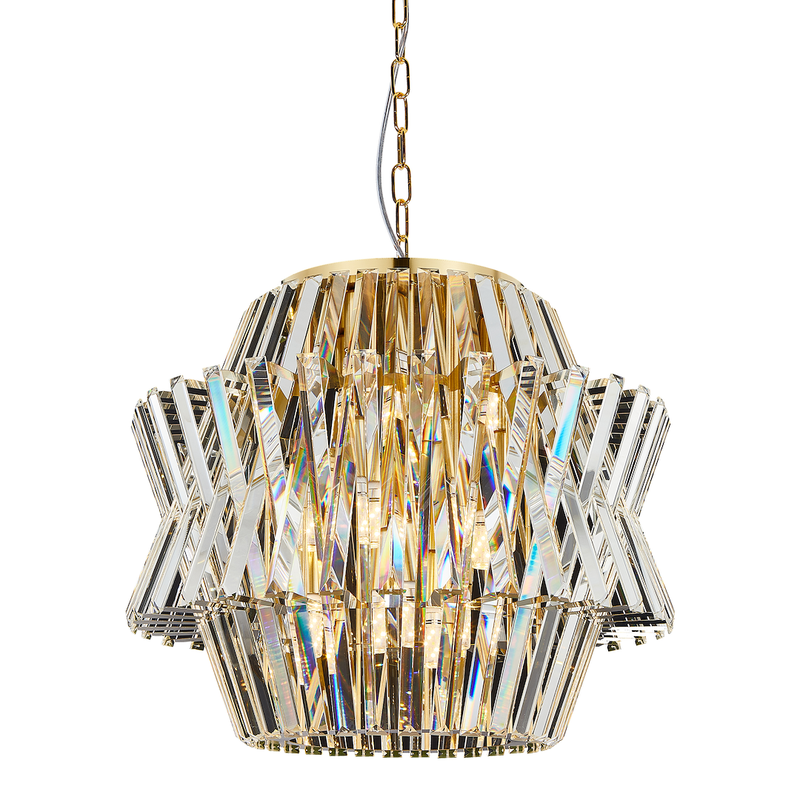 Milagro Crown 12L chandelier E14