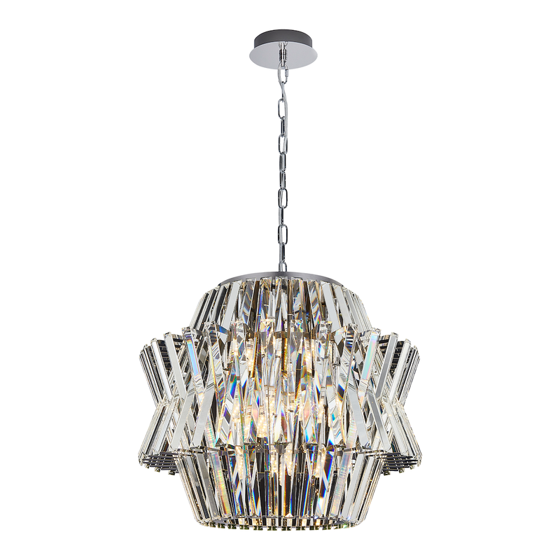 Milagro Crown 12L chandelier E14