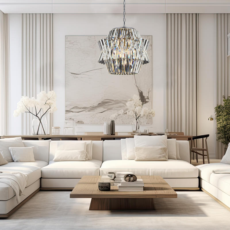 Milagro Crown 12L chandelier E14