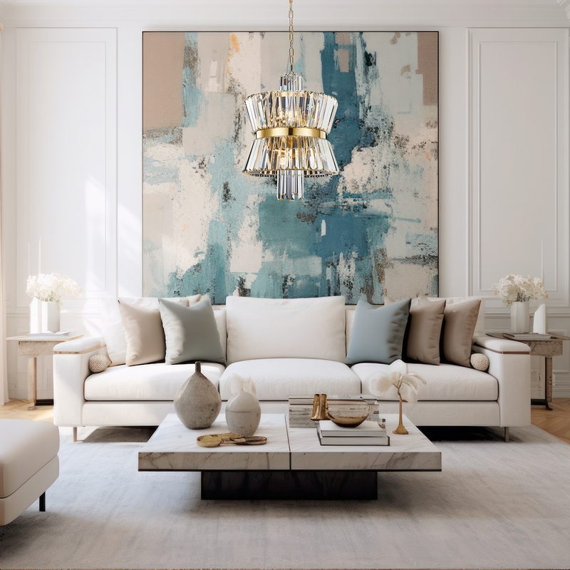 Milagro Aurelia 8L chandelier E14