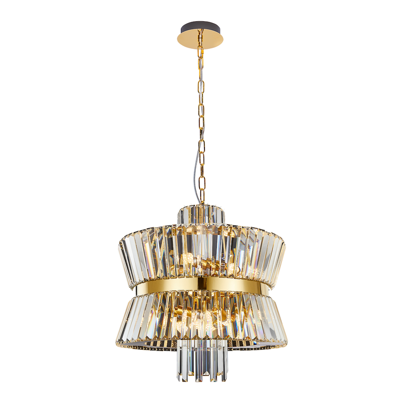 Milagro Aurelia 12L chandelier E14