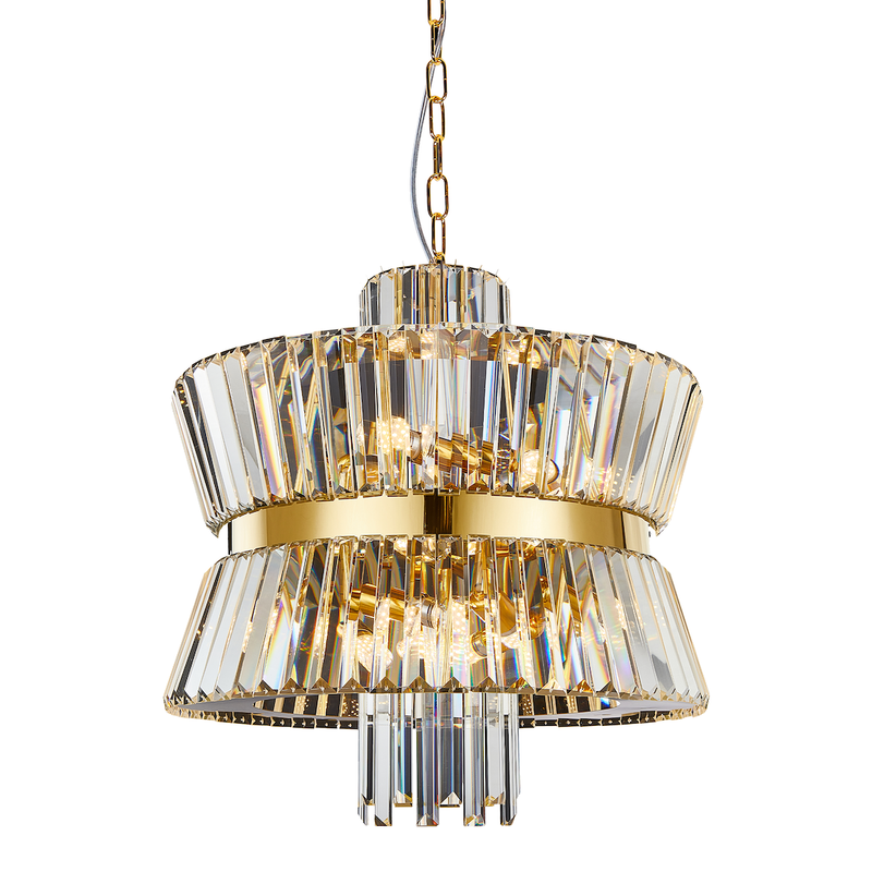 Milagro Aurelia 12L chandelier E14