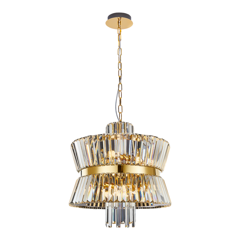 Milagro Aurelia 12L chandelier E14