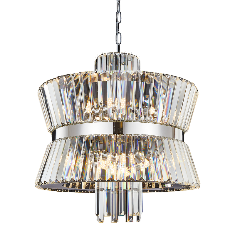 Milagro Aurelia 12L chandelier E14