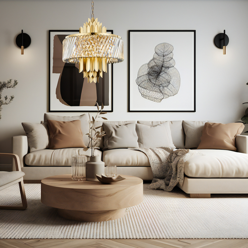 Milagro Margot 9L chandelier E14