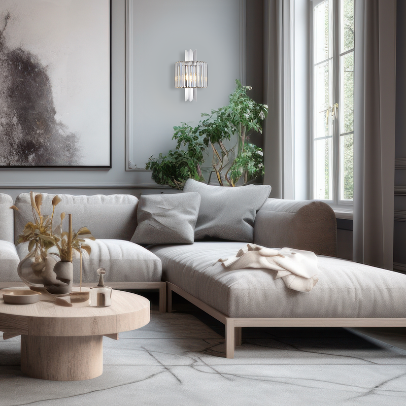 Milagro Margot 2L wall sconce lamp E14 H 41cm