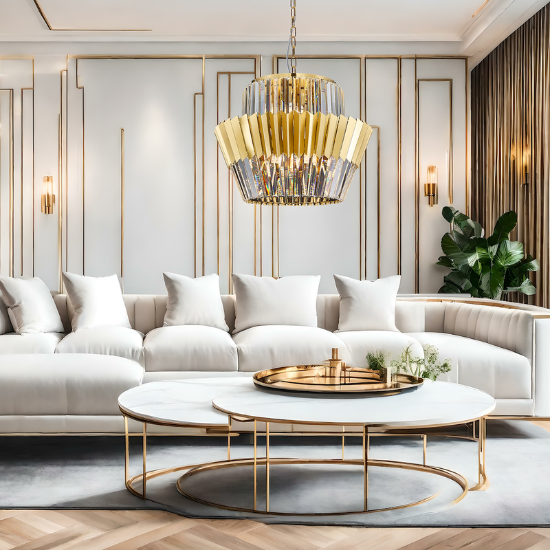 Milagro Donna 12L chandelier E14