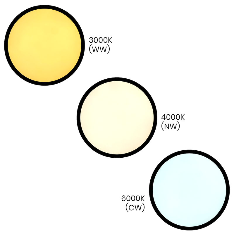 Milagro Maq flush mount ceiling lamp H 2.5cm