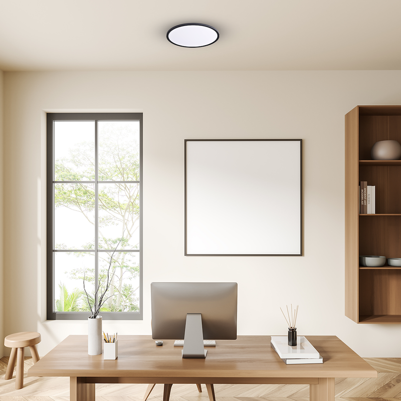 Milagro Maq flush mount ceiling lamp H 2.5cm