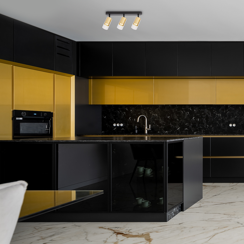 Milagro Ricky 3L ceiling lamp GU10 H 14.3cm