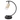 Milagro Ricky 1L desk lamp GU10 H 36cm