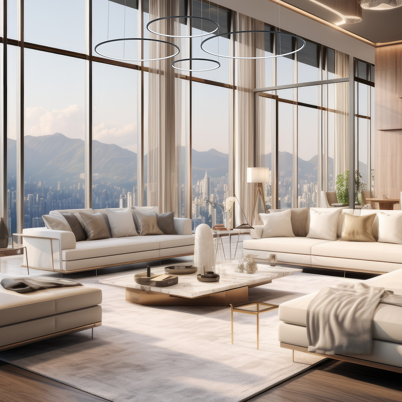 Milagro Saturn 4L pendant lamp LED