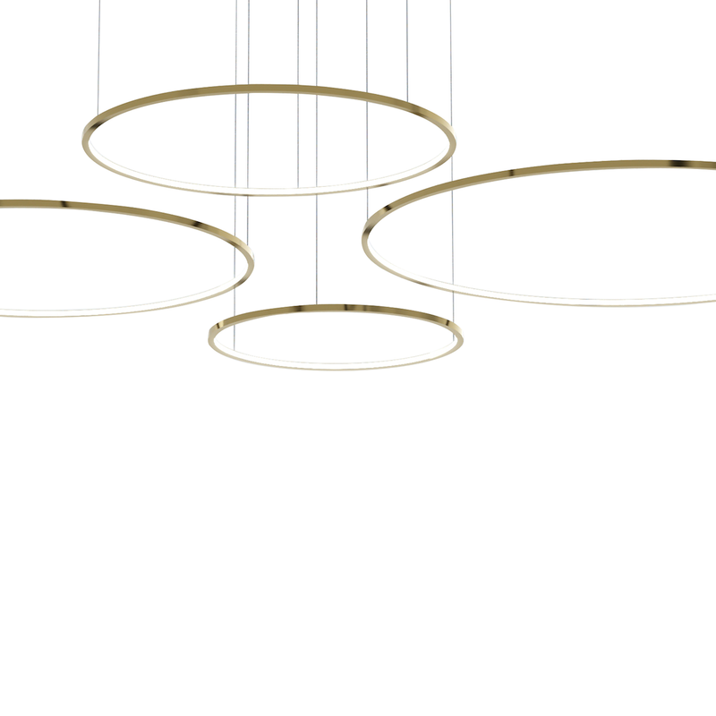 Milagro Saturn 4L pendant lamp LED