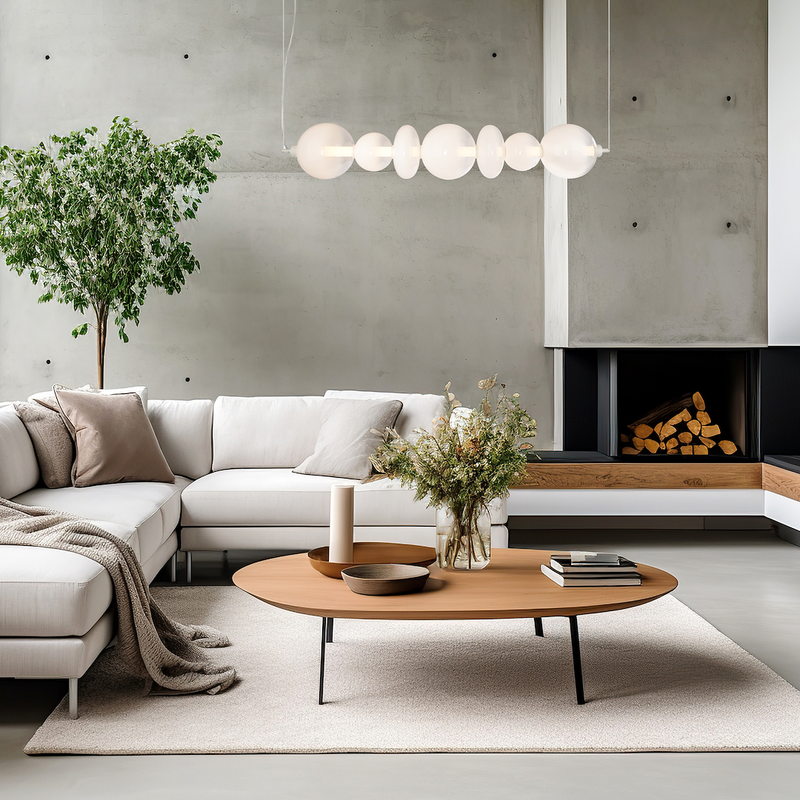 Milagro Daphne pendant lamp LED