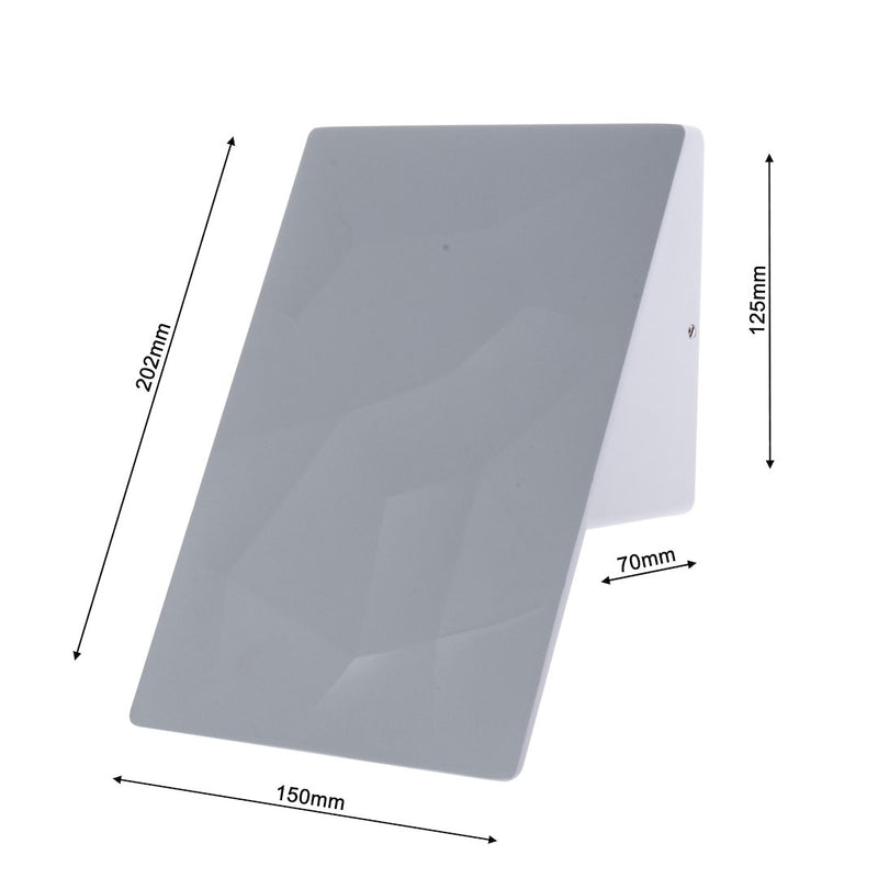 Milagro Facade outdoor wall lamp LED H 20cm