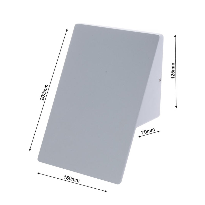 Milagro Facade outdoor wall lamp LED H 20cm