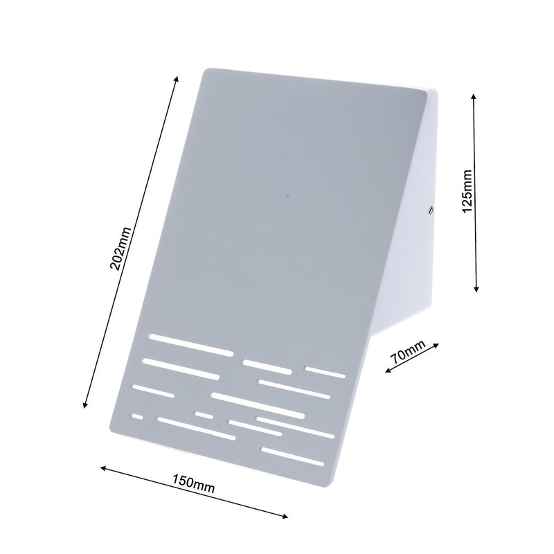 Milagro Facade outdoor wall lamp LED H 20cm