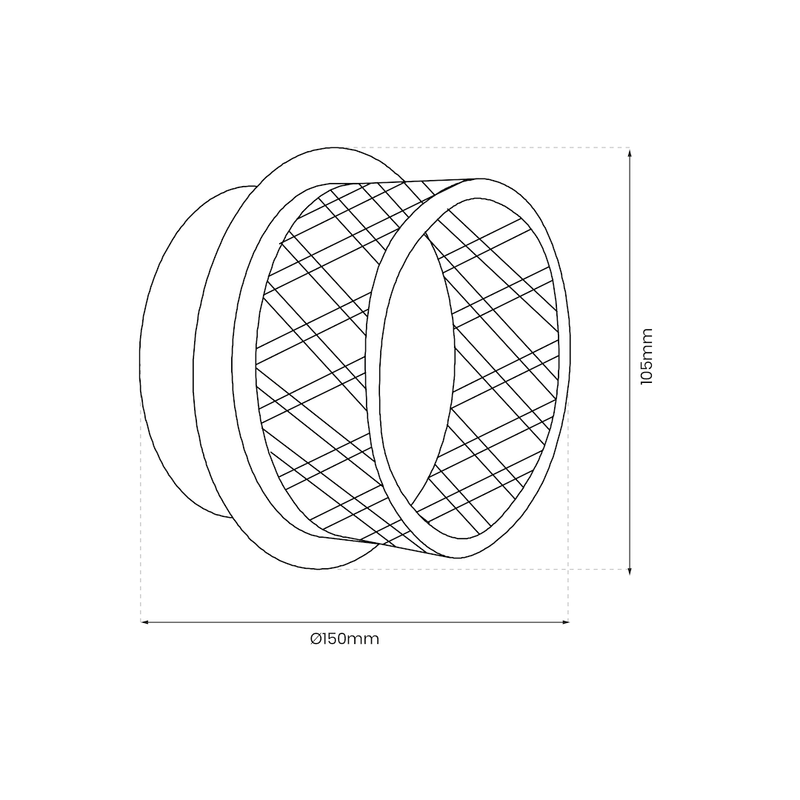 Milagro Elegance 1L wall sconce lamp LED H 12cm