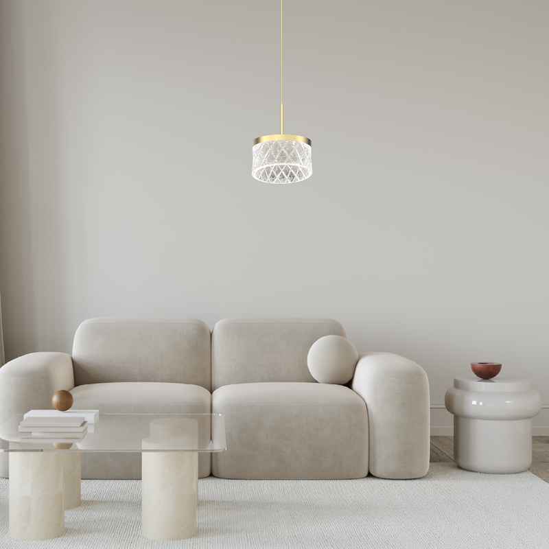 Milagro Elegance 1L pendant lamp LED