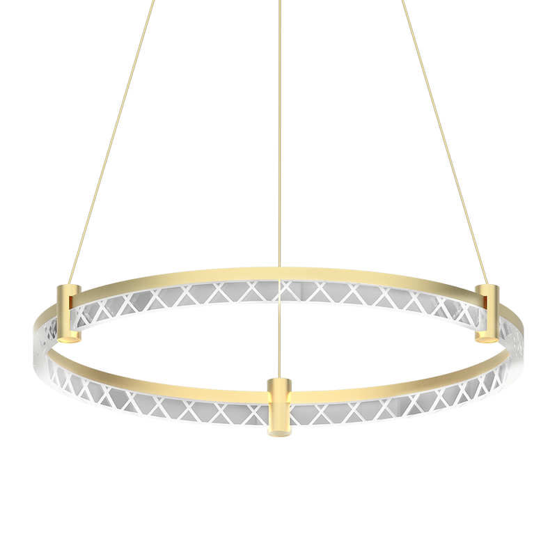 Milagro Elegance 1L pendant lamp LED