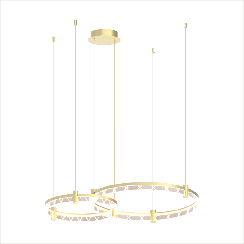 Milagro Elegance 2L pendant lamp LED