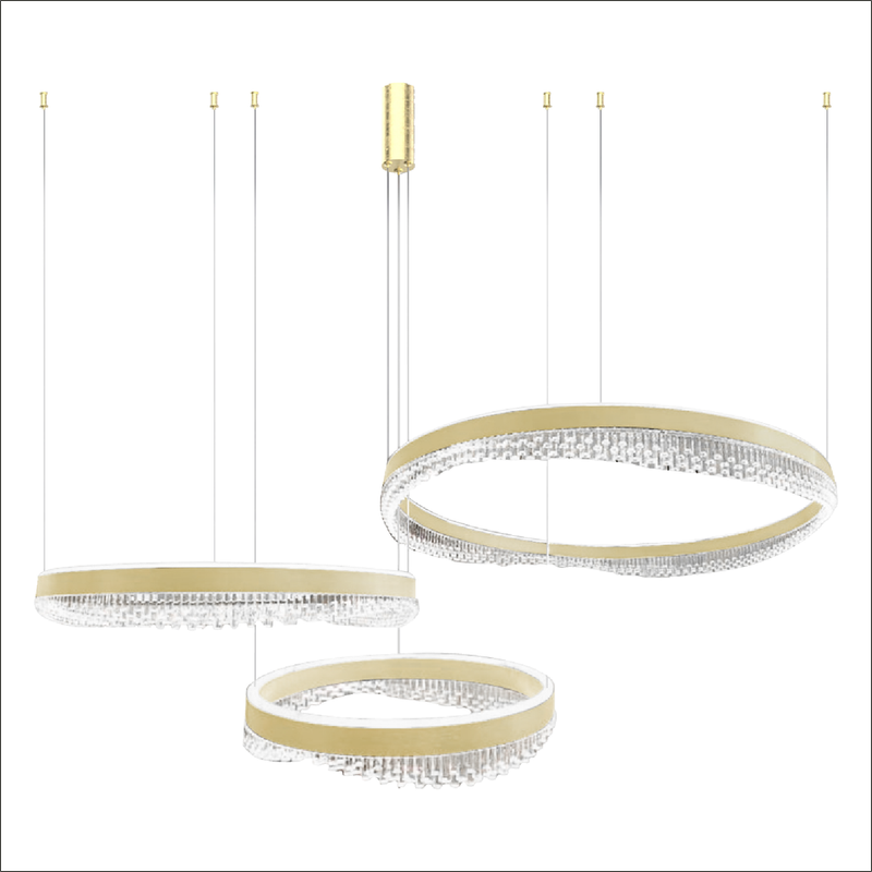Milagro Preciosa 3L pendant lamp LED