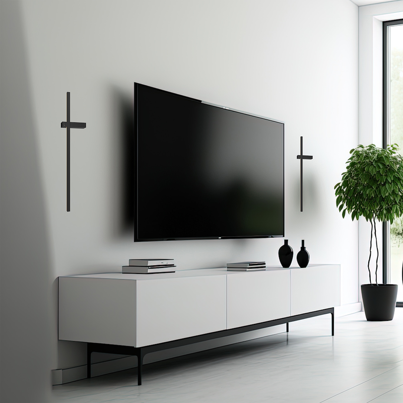 Milagro Vision 1L wall sconce lamp H 60cm