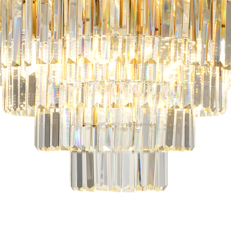 Milagro Milano 9L flush mount ceiling lamp E14