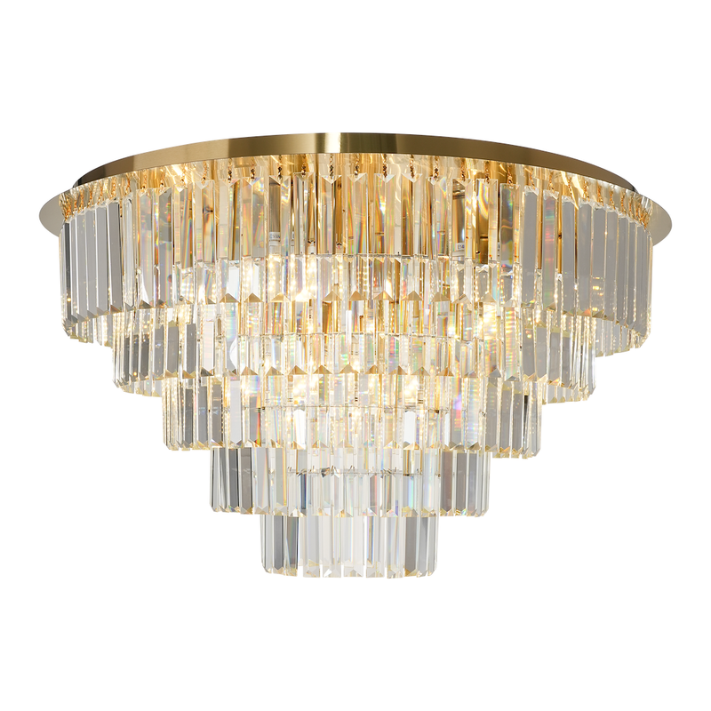 Milagro Milano 12L flush mount ceiling lamp E14