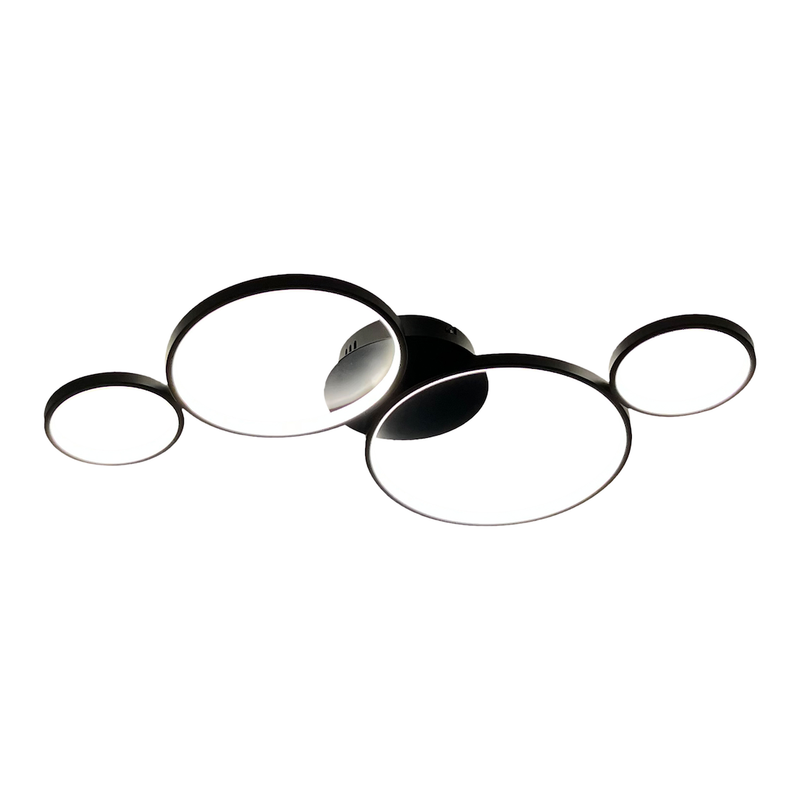 Milagro Led Lm 4L pendant lamp LED H 6cm