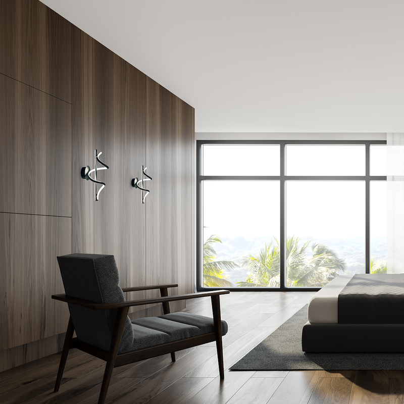 Milagro Led Lm 1L wall sconce lamp LED H 18cm