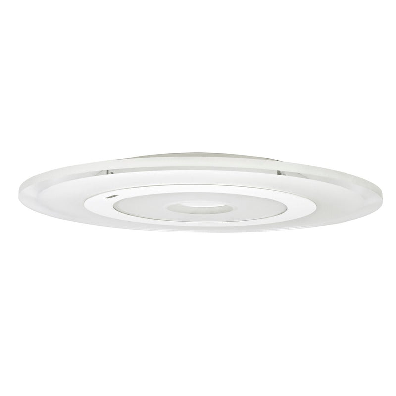 Milagro Plates flush mount ceiling lamp LED H 6cm